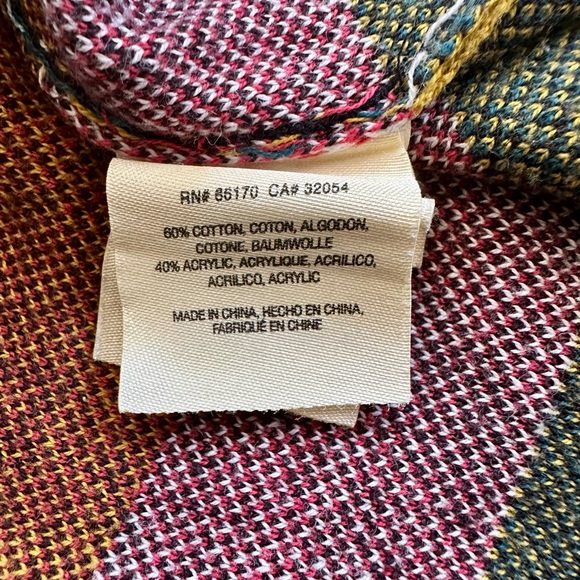 Maeve Multicolor Chevron Short Sleeve Top - Picture 5 of 8